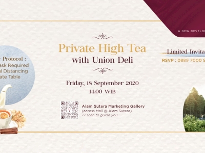 Private High Tea With Union Deli