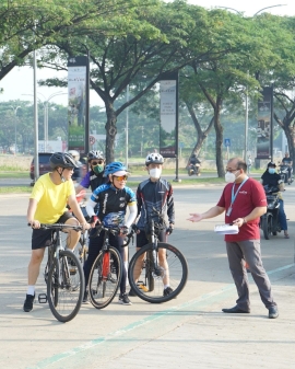 Antusias Luar Biasa di dalam Acara Running and Cycling Pit Stop Alam Sutera